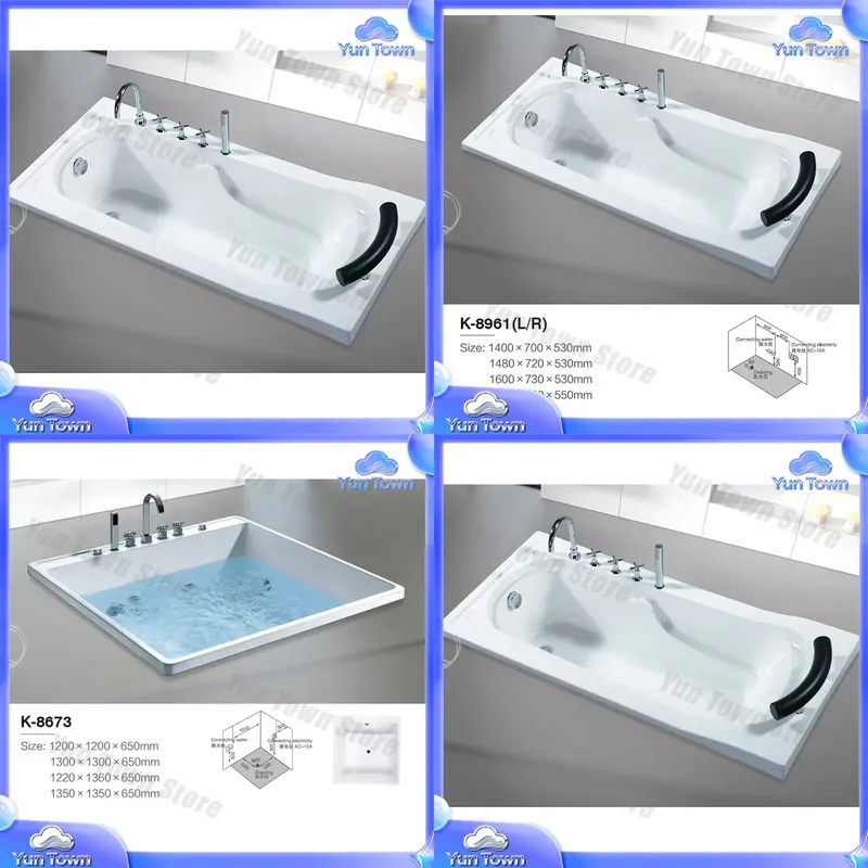 Home Bathroom Jacuzzi - Banheira de Hidromassagem Individual para Spa