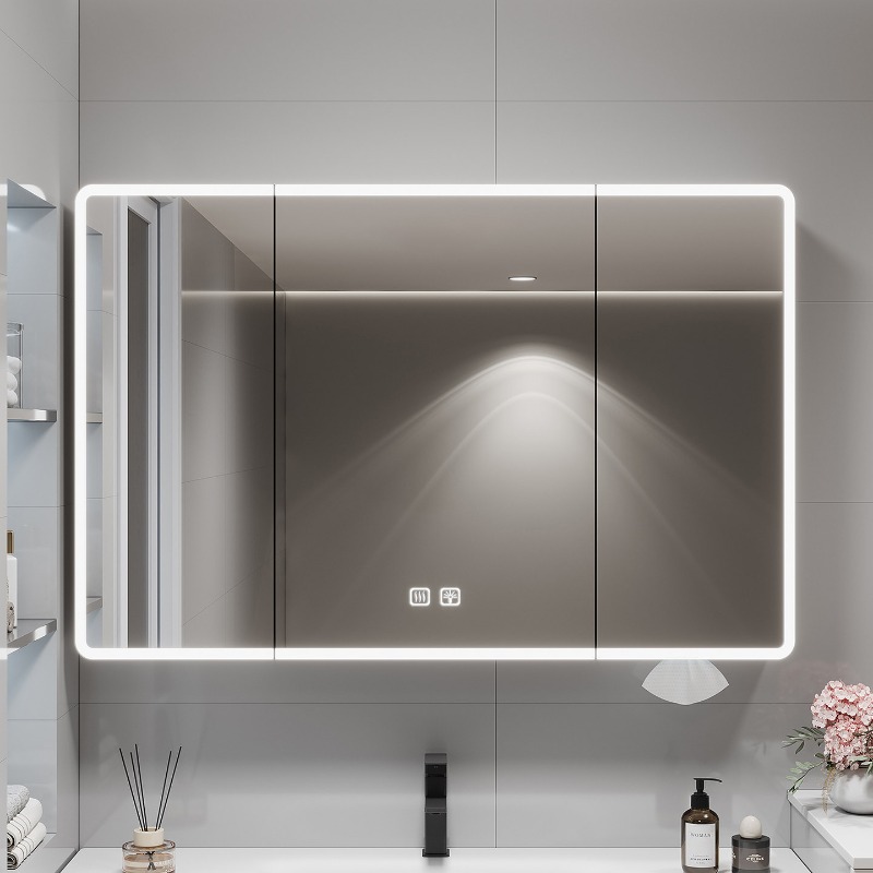 Home Bathroom Cabinets - Armários Grandes com Divisórias para Armazenamento