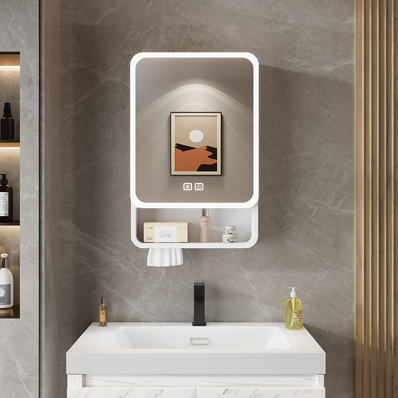 Home Bathroom Cabinets - Armário de Banheiro Moderno com Espelho