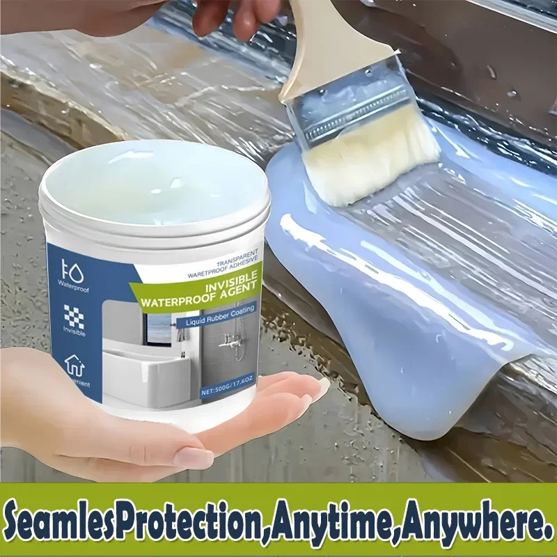 Home Bathroom Repair - Selante transparente à prova d'água 500g/300g/100g,
