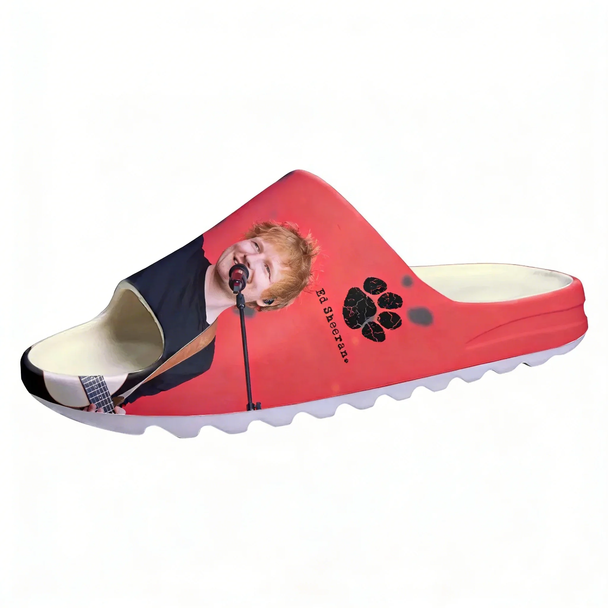 Home Bathroom Lights - Chinelo Personalizado Ed Sheeran com Sola