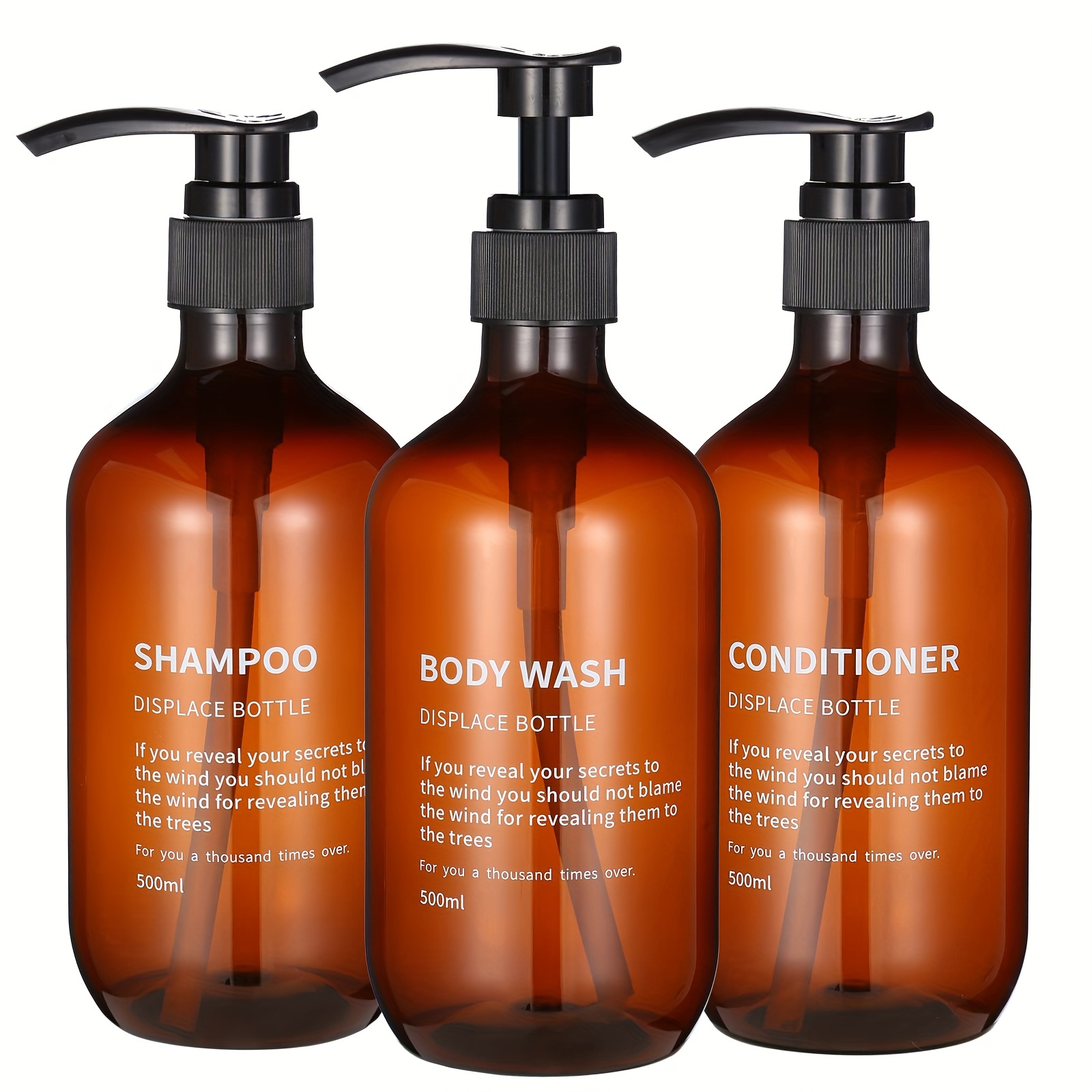 Soap Dispenser Pump - Conjunto de dispensador de shampoo e