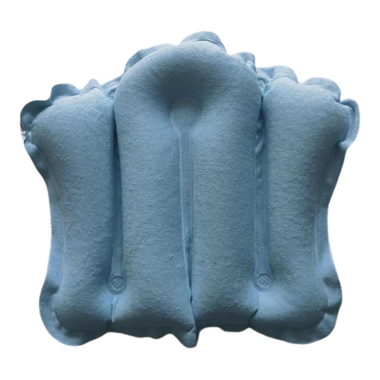 Bathtub Pillow Inflatable - Travesseiro inflável para banheira, travesseiro confortável,