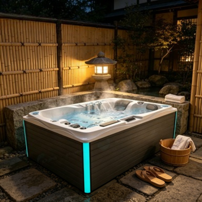 Home Bathroom Jacuzzi - Banheira de Hidromassagem Balboa para 3