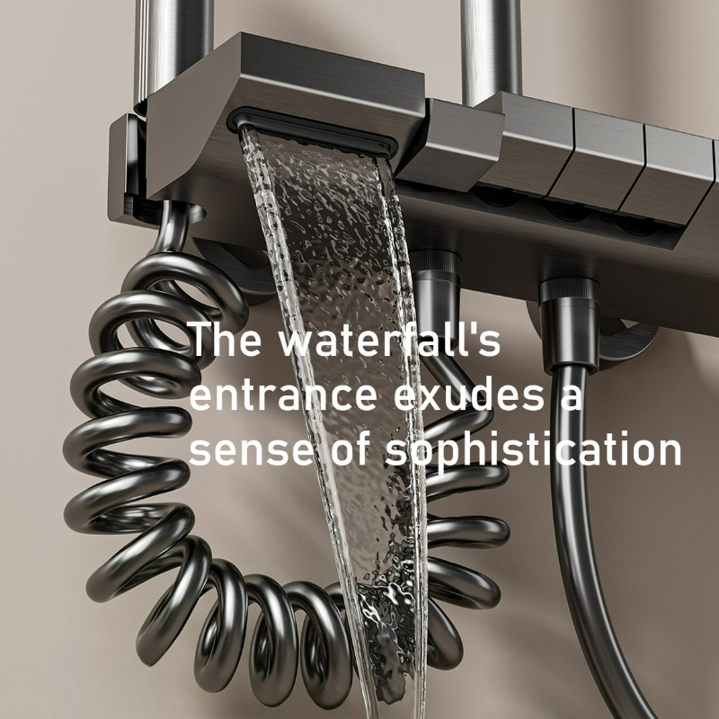 Conjunto de Chuveiro com Displ - Home Bathroom Faucets avaliação e preço