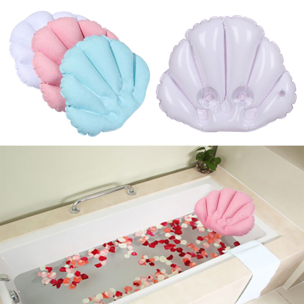 Com ventosas infláveis terry p - Bathtub Pillow Inflatable avaliação e preço