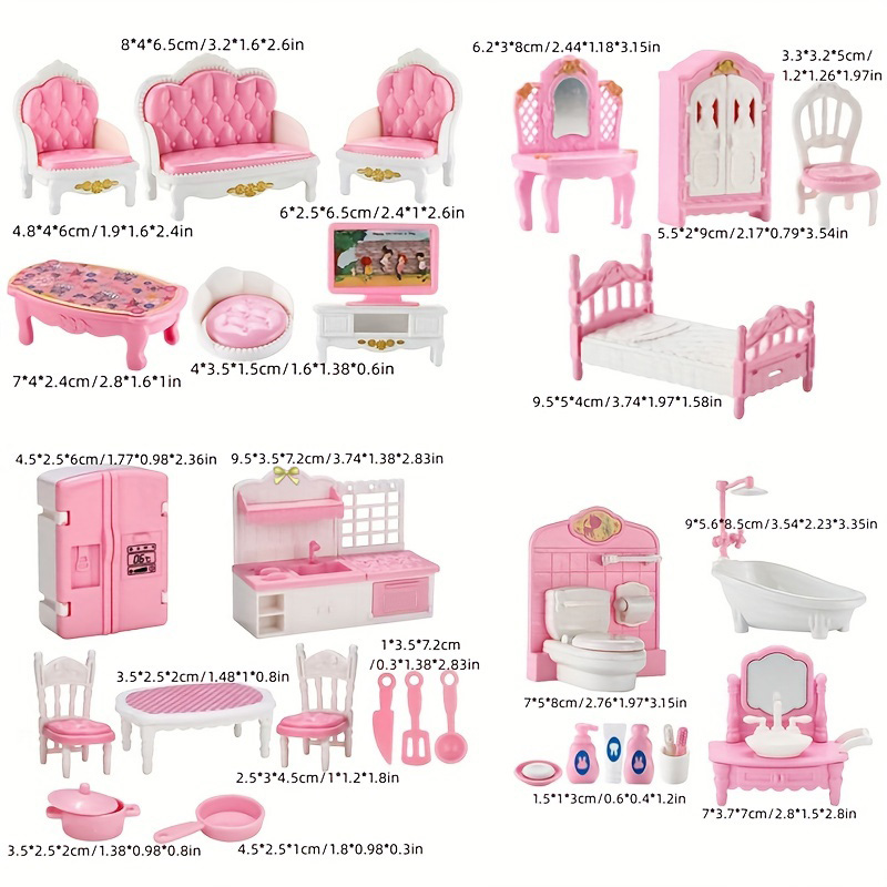 Miniatura Home Furniture Set,  - Zara Home Bathroom Accessories avaliação e preço