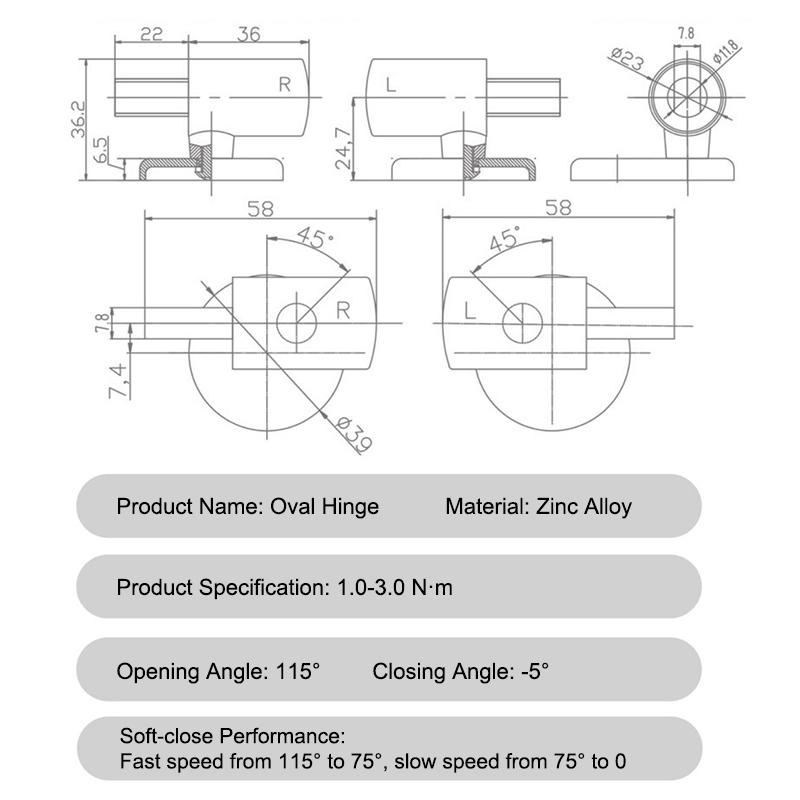 Conjunto de Dobradiças Univers - Home Bathroom Repair avaliação e preço