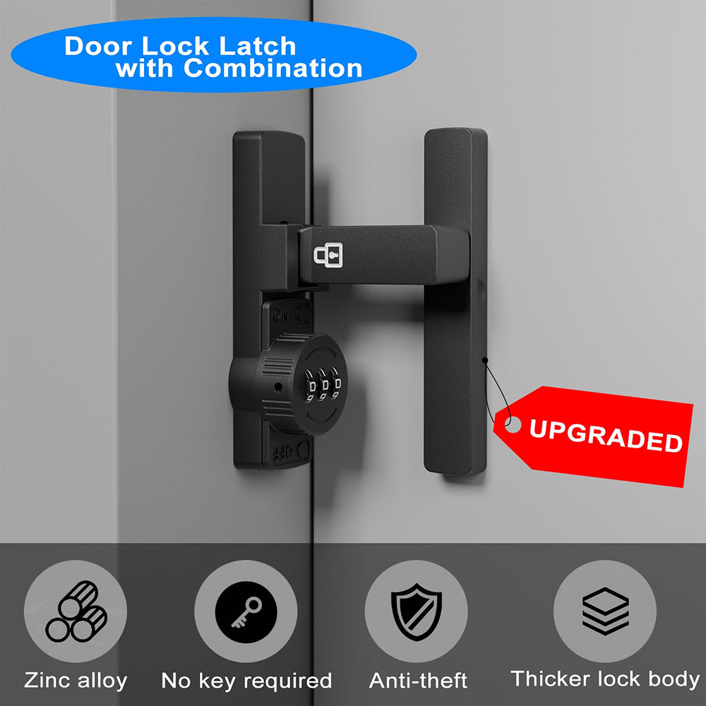 Fechadura de porta de celeiro  - Home Bathroom Cabinets avaliação e preço