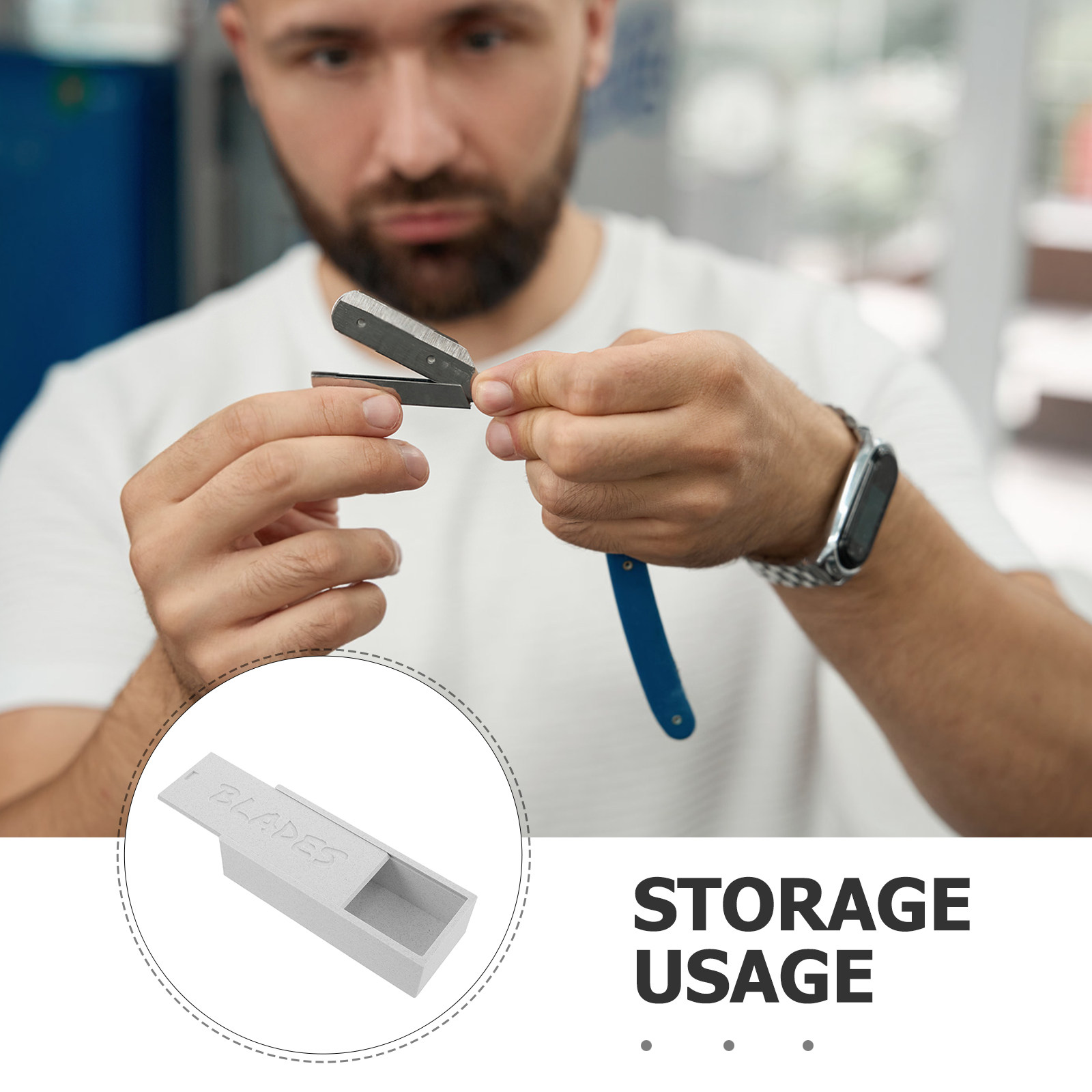 Estojo Organizador Branco de D - Home One Bathroom Accessories avaliação e preço
