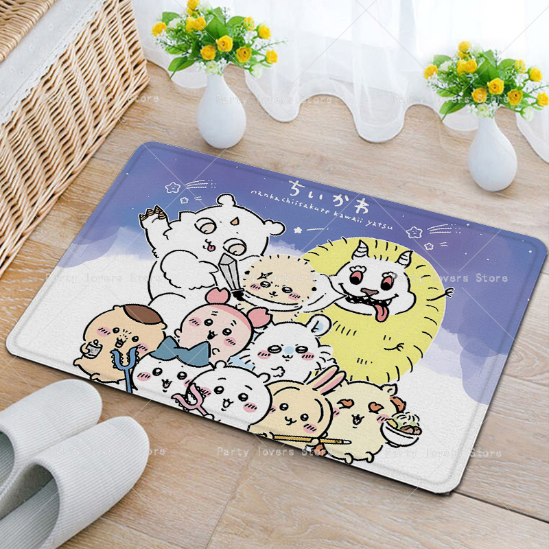 Tapetes de Flanela Anime Chiik - Home Bathroom Rugs avaliação e preço