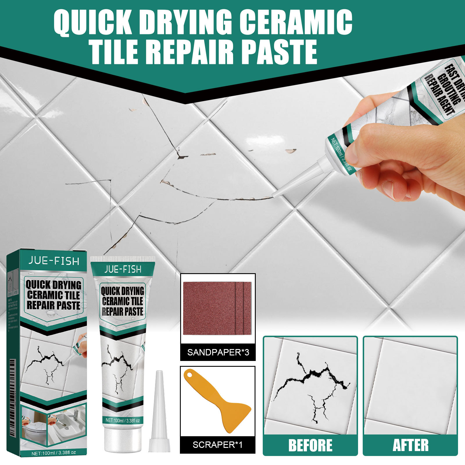 Massa Impermeável para Reparaç - Home Bathroom Repair avaliação e preço