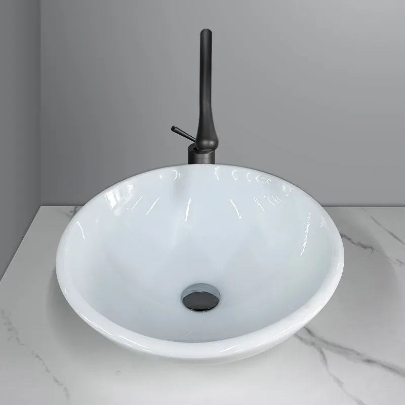 Pia de Banheiro Redonda Modern - Home Bathroom Design Simple avaliação e preço