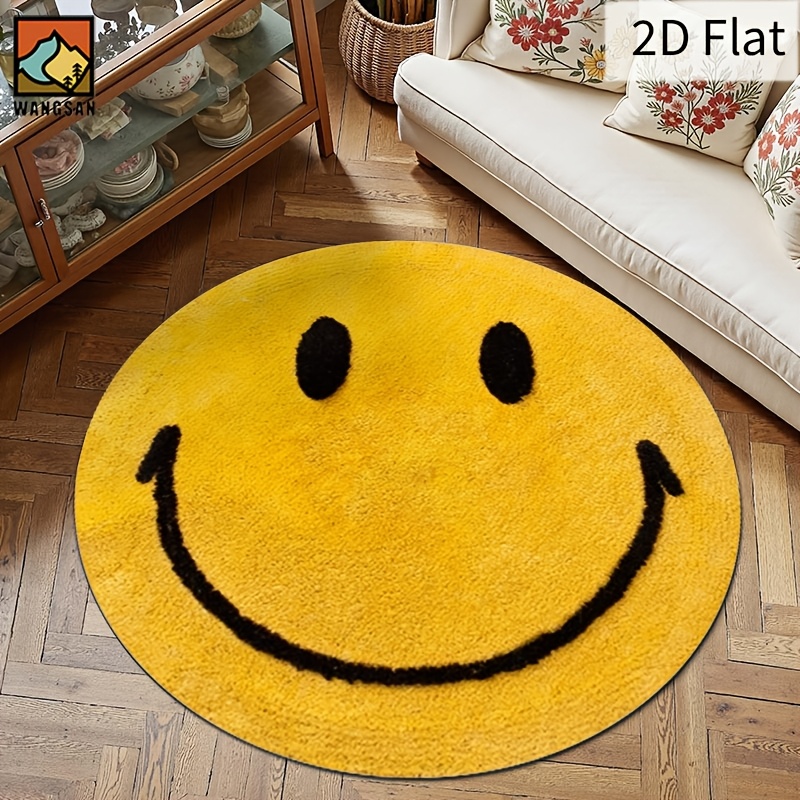 Tapete Redondo de Flanela 2D c - Home Bathroom Rugs avaliação e preço