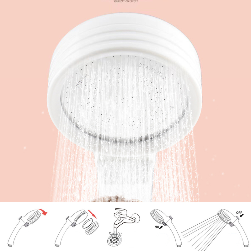 Cabeça de chuveiro branca de f - Home One Bathroom Accessories avaliação e preço