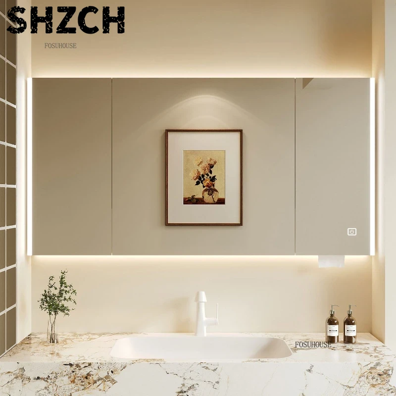 Espelho de Banheiro Moderno e  - Home Bathroom Cabinets avaliação e preço