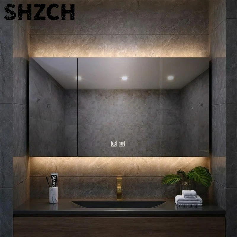 Espelho de Banheiro Moderno e  - Home Bathroom Cabinets avaliação e preço