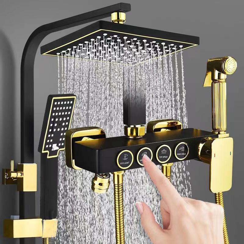 Conjunto completo de sistema d - Home Bathroom Faucets avaliação e preço