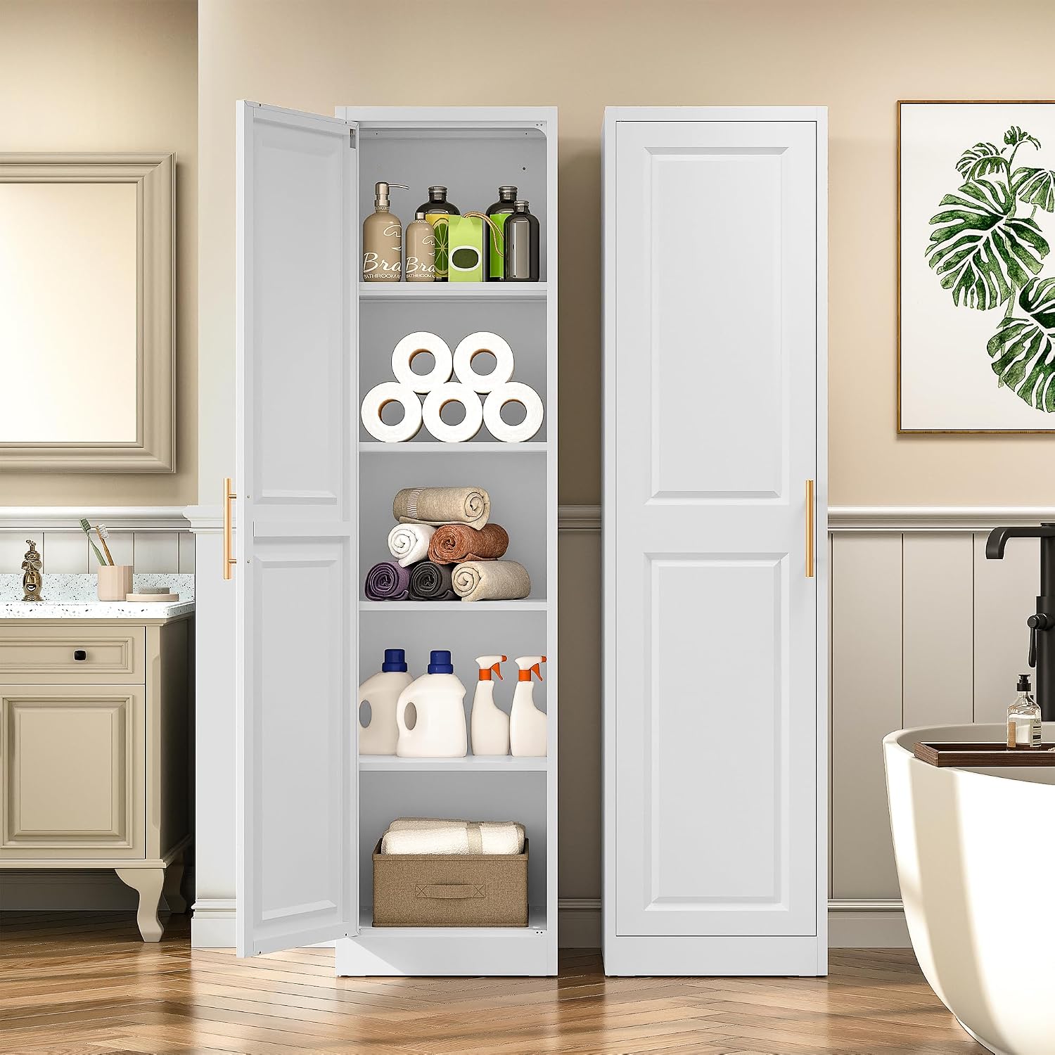Armário de Armazenamento Alto  - Home Bathroom Cabinets avaliação e preço