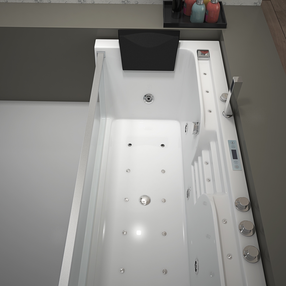Banheira de hidromassagem inte - Home Bathroom Jacuzzi avaliação e preço