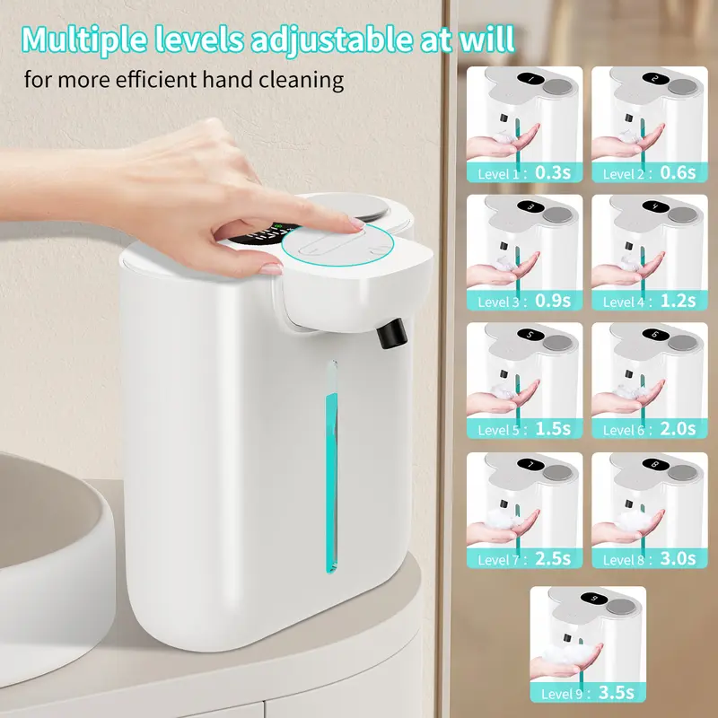 500ml grande capacidade 9 níve - Soap Dispenser Pump avaliação e preço