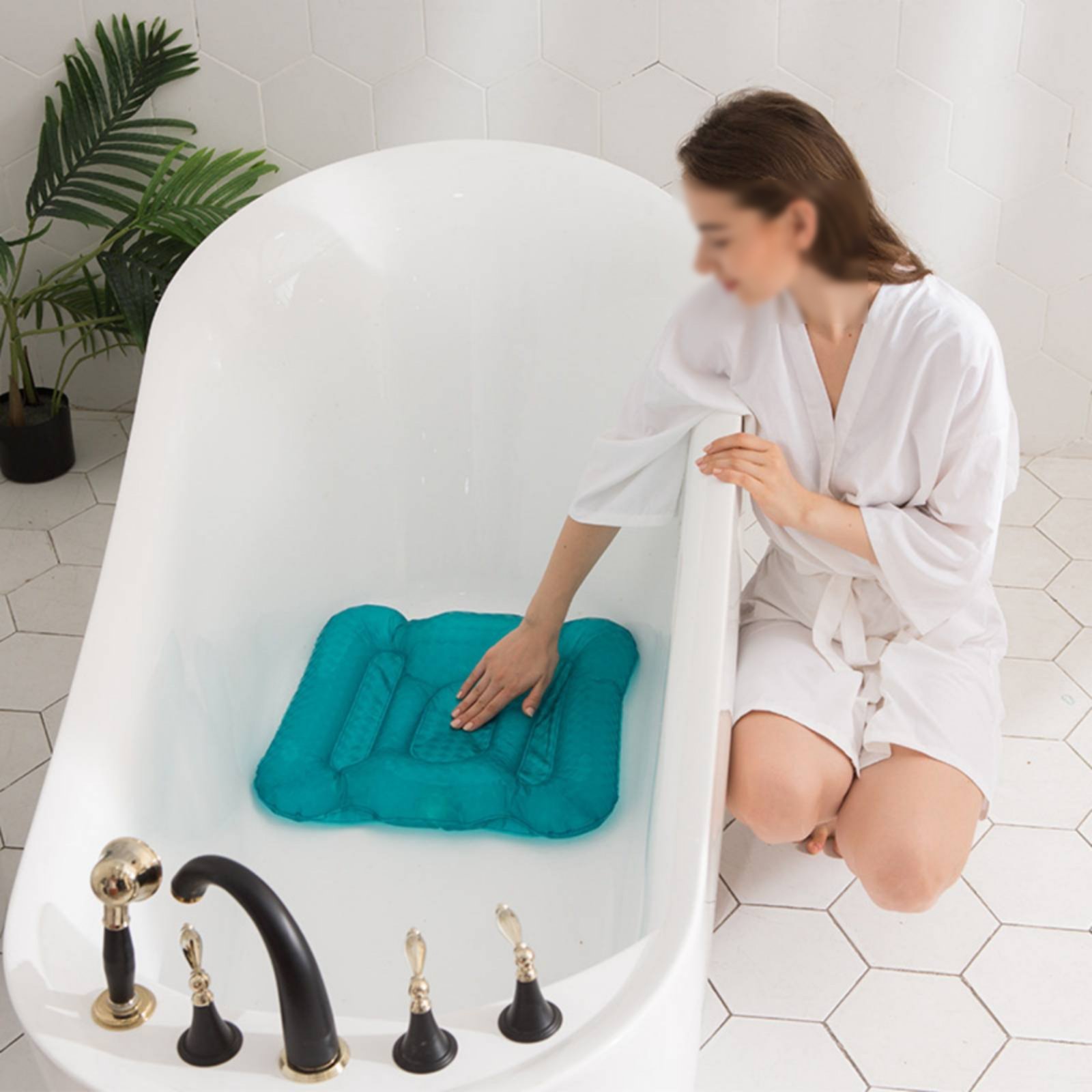 Almofada de Banheira Inflável  - Bathtub Pillow Inflatable avaliação e preço