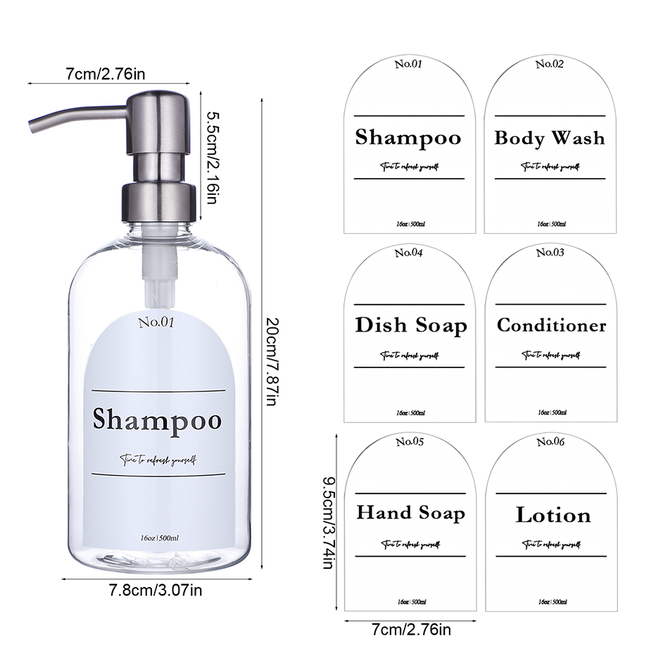 Conjunto transparente do distr - Soap Dispenser Pump avaliação e preço