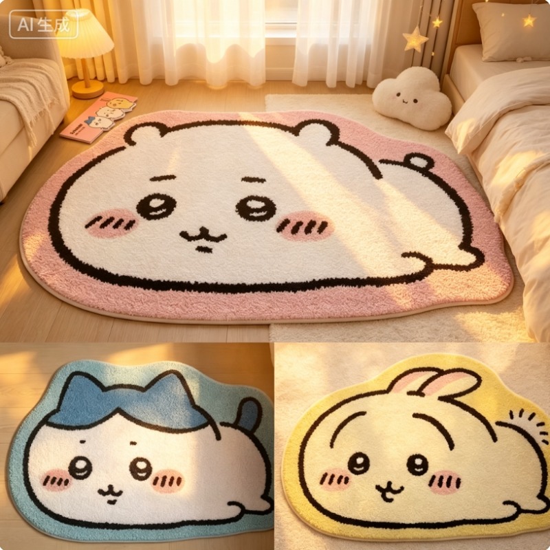 Tapete de Desenho Animado Chii - Home Bathroom Rugs avaliação e preço