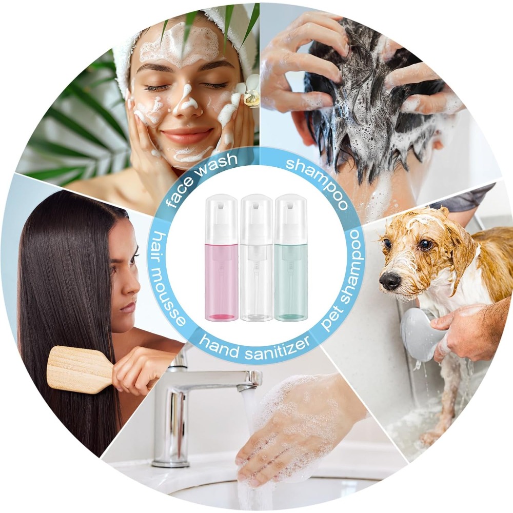 Kit com 3 Frascos de Espuma Pl - Soap Dispenser Pump avaliação e preço