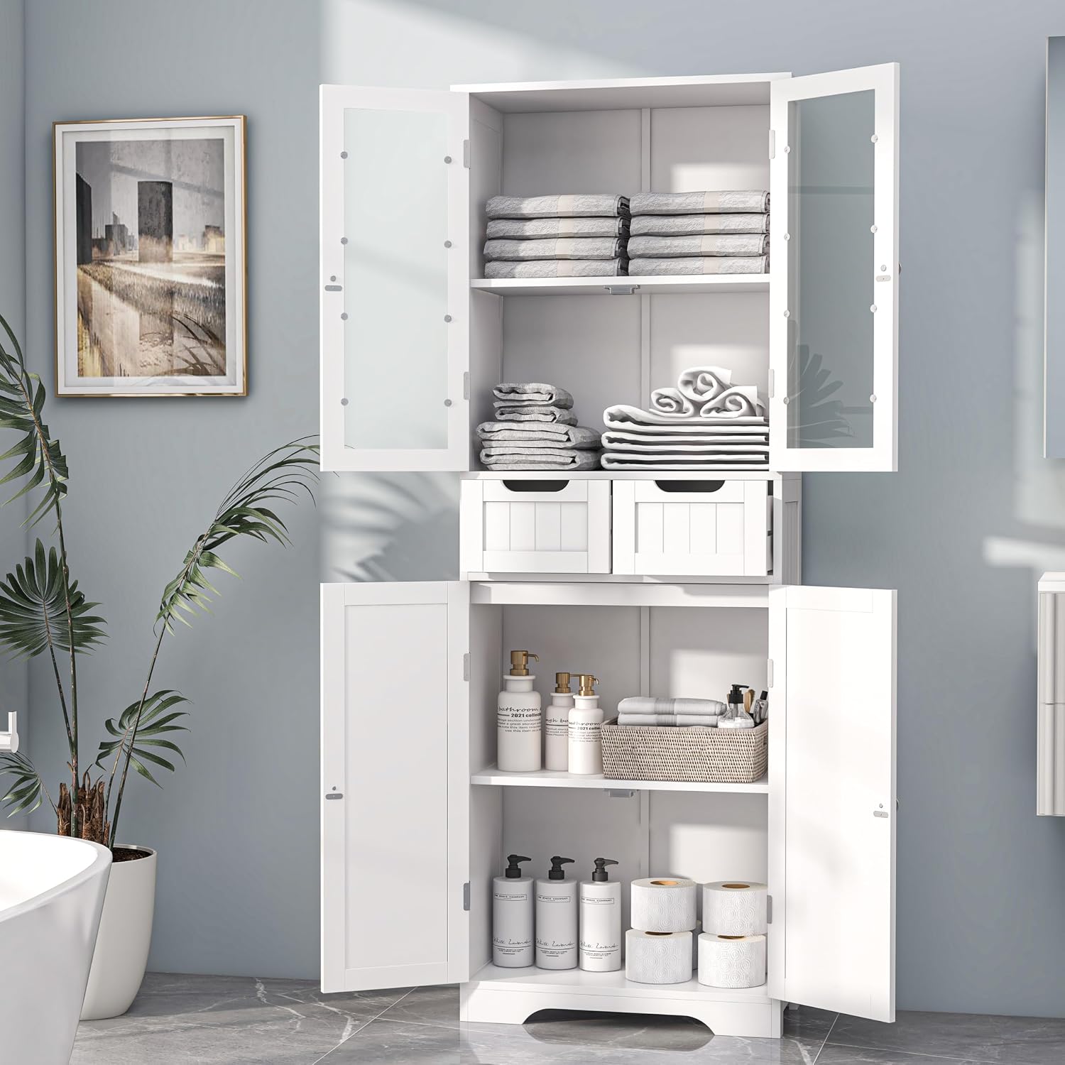 Armário de Banheiro Alto Indep - Home Bathroom Cabinets avaliação e preço