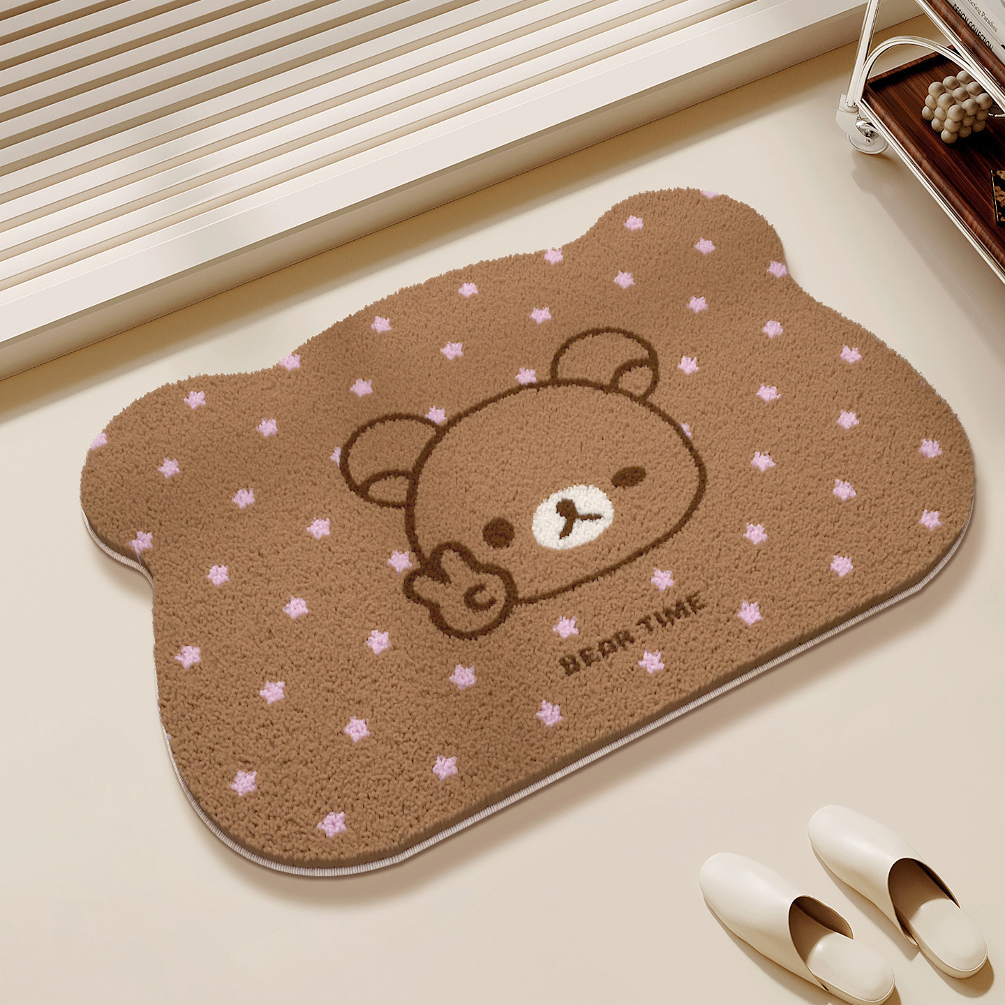 Tapete japonês Rilakkuma Relax - Home Bathroom Rugs avaliação e preço
